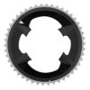 Plateau / Couronne Route 4bra D.107 pour Sram Origine 46dts Exterieur Rival Alu Noir 12v.