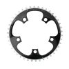 Plateau / Couronne Route 5bra D.110 Ta Zephyr 42dts Exterieur Noir Alu 7075 Type Shimano 9/10v.