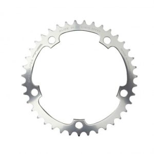 Plateau / Couronne Route 5bra D.130 Ta Alize 39dts Interieur Argent Alu 7075 Type Shimano 8/9/10v.