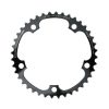 Plateau / Couronne Route 5bra D.130 Ta Alize 40dts Interieur Noir Alu 7075 Type Shimano 8/9/10v.