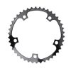 Plateau / Couronne Route 5bra D.130 Ta Alize 42dts Interieur Noir Alu 7075 Type Shimano 8/9/10v.