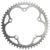 Plateau / Couronne Route 5bra D.135 Stronglight 52dts Exterieur Campagnolo Argent Alu 7075 (Axe Carre) 9/10v.