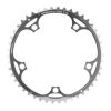 Plateau / Couronne Route 5bra D.135 Ta Vento 46dts Exterieur Argent Alu 7075 Type Campagnolo 9/10v.