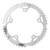 Plateau / Couronne Route 5bra D.135 Ta Vento 50dts Exterieur Argent Alu 7075 Type Campagnolo 9/10v.