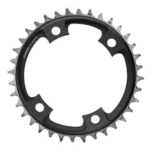 Plateau / Couronne Route/gravel Direct Mount pour Sram Origine 38dts Mono X-sync Red / Force Axs Alu Noir 12v.