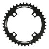 Plateau / Couronne VAE / Vélo Electrique 4bra D.104 pour Bosch / Brose / Yamaha / Giant / Shimano E-steps Ta E-single 38dts Mono Noir Alu 7075