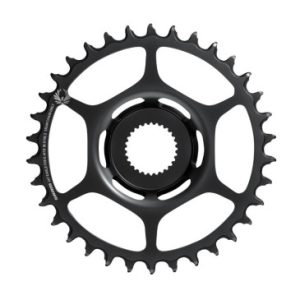 Plateau / Couronne VAE / Vélo Electrique Direct Mount pour Bosch Sram Eagle X-sync2 34dts Mono 4ème Generation Noir 12v.