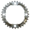 Plateau / Couronne VTT 4bra D.104 pour Shimano Alivio M415/m341 Triple 32dts Milieu Origine Argent 8v.