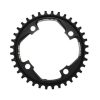 Plateau / Couronne VTT 4bra D.104 pour Sram Xo1 Stronglight 36dts Mono Noir Alu 7075 11v. Narrow Wide - Epaisseur 5mm