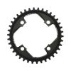 Plateau / Couronne VTT 4bra D.104 pour Sram Xo1 Stronglight 38dts Mono Noir Alu 7075 11v. Narrow Wide - Epaisseur 5mm