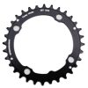 Plateau / Couronne VTT 4bra D.104 Stronglight Triple 32dts Milieu Noir Alu - Epaisseur 4mm 8/9v.