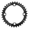 Plateau / Couronne VTT 4bra D.104 Stronglight Triple 34dts Milieu Noir Alu - Epaisseur 4mm 8/9v.