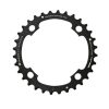 Plateau / Couronne VTT 4bra D.104 Ta Chinook Triple 44dts Exterieur Noir Alu pour Shimano / Sram / Race Face / Fsa 10/11v.