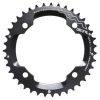 Plateau / Couronne VTT 4bra D.120 pour Sram X0-xx Miche Double 39dts Exterieur Noir Alu