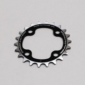 Plateau / Couronne VTT 4bra D.64 Ta Chinook 26dts Interieur Triple Noir Alu pour Shimano / Sram / Fsa 9v.