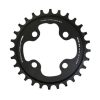 Plateau / Couronne VTT 4bra D.64 Ta One 28dts Mono Noir Mat Alu pour Shimano / Sram / Race Face / Fsa 10/11/12v. Narrow Wide