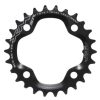 Plateau / Couronne VTT 4bra D.80 pour Sram X0-xx Miche 26dts Interieur Double Noir Alu