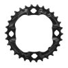 Plateau / Couronne VTT 4bra D.96 pour Shimano Alivio M4000 Triple 30dts Milieu Origine Noir 9v.