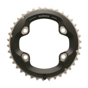 Plateau / Couronne VTT 4bra D.96 pour Shimano Slx M7000 Double 38dts Exterieur Origine 11v.