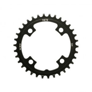 Plateau / Couronne VTT 4bra D.96 pour Sunrace 34dts Mono Mx 12/11/10v. Alu Compatible Autres Marques