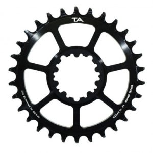 Plateau / Couronne VTT Direct Mount pour Sram Gx / Xx1 / X01 Ta Dm3 30dts 11/12v. Noir (Transmission Boost Deport 3mm)