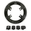 Plateau Route 4bra D.110 pour Shimano Ultegra R8000 / R8050 Miche 52dts Exterieur Noir 11v.