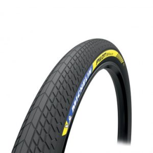 Pneu Bmx 20 X 1.70 Michelin Pilot Sx Slick Competition Noir Tubeless Ready Tringle Souple (44-406)