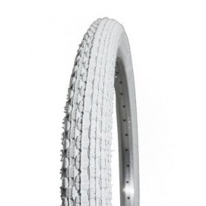 Pneu Bmx 20 X 1.95 Kenda Blanc Tringle Rigide (50-406)