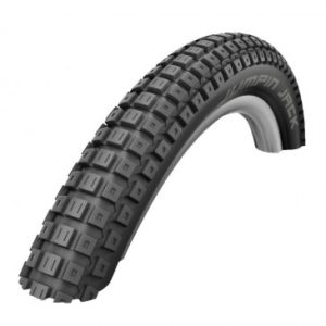 Pneu Bmx 20 X 2.25 Schwalbe Jumpin'jack Noir Tringle Rigide (54-406)