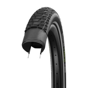 Pneu Cargo / City 20 X 2.15 Schwalbe Pick-up Noir Tringle Rigide Double Defense (55-406) Compatible VAE Vélo Electrique (Poids Max 115kgs)