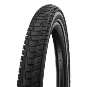 Pneu Cargo / City 20 X 2.35 Schwalbe Pick-up Noir Tringle Rigide Double Defense (60-406) Compatible VAE Vélo Electrique (Poids Max 125kgs)