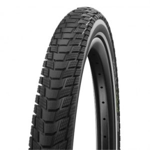 Pneu Cargo / City 24 X 2.35 Schwalbe Pick-up Noir Tringle Rigide Double Defense (60-507) Compatible VAE Vélo Electrique (Poids Max 145kgs)