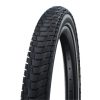 Pneu Cargo / City 26 X 2.60 Schwalbe Pick-up Noir Tringle Rigide Double Defense (65-559) Compatible VAE Vélo Electrique (Poids Max 160kgs)