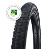 Pneu Cargo / City 27.5 X 2.60 Schwalbe Pick-up Noir Tringle Rigide Double Defense (65-584) Compatible VAE Vélo Electrique (Poids Max 160kgs)