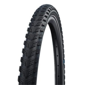 Pneu City 20 X 2.15 Schwalbe Marathon 365 Noir Tringle Rigide (55-406) Renfort Greenguard 5mm Flanc Reflex Compatible Vae