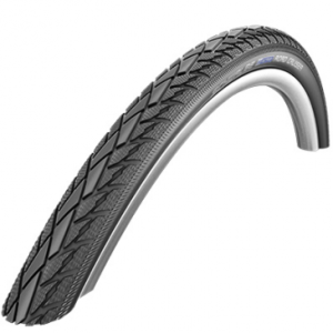 Pneu City 22 X 1 1/2 Schwalbe Road Cruiser Hs484 Noir Tringle Rigide (44-484) Flanc Reflex