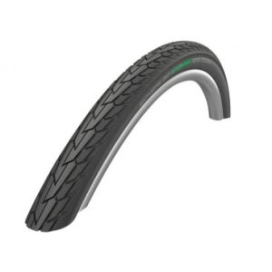 Pneu City 24 X 1.75 Schwalbe Road Cruiser Hs484 Noir Tringle Rigide (47-507) Flanc Reflex