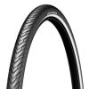 Pneu City 27 X 1 1/4 Michelin Protek Renfort Noir Tringle Rigide (32-630) Flanc Reflex