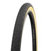 Pneu City 27 X 1 1/4 Schwalbe Road Cruiser Hs484 Noir/beige Tringle Rigide (32-630)