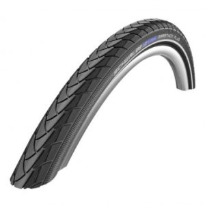 Pneu City 650 X 35a Schwalbe Marathon Plus Noir Tringle Rigide (26 X 1 3/8) (37-590) Renfort Flanc Reflex