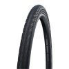 Pneu City / Invalide 24 X 1 3/8 Schwalbe Delta Cruiser Plus Noir Tringle Rigide (37-540) Renfort Flanc Reflex