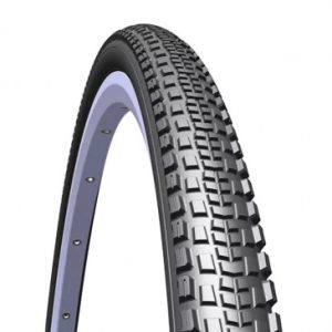 Pneu Gravel 700 X 38 Rubena/mitas X-road Noir Tubeless Ready Tringle Souple (38-622) - Supra