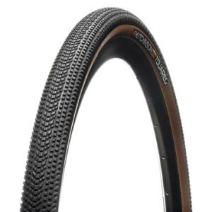 Pneu Gravel 700 X 40 Hutchinson Touareg Renforce Noir/marron Tubeless Ready Tringle Souple (40-622)