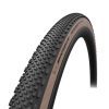 Pneu Gravel 700 X 40 Michelin Power Gravel Noir Flanc Beige Tubeless Ready Tringle Souple (40-622)