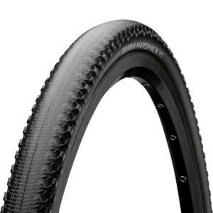 Pneu Gravel 700 X 50 Continental Terra Hardpack Shield Wall Noir Tubeless Ready Tringle Souple (50-622)