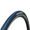 Pneu Route 700 X 23 Gravity E-01 Noir Liserets Bleu Tringle Souple (23-622)