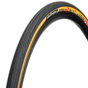 Pneu Route 700 X 25 Challenge Strada Proseries Noir Flanc Beige Tubeless Ready 300tpi Tringle Souple (25-622)