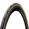 Pneu Route 700 X 25 Continental Grand Prix 5000 Noir Flanc Creme Tringle Souple (25-622) -gp5000-