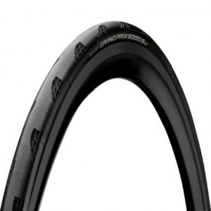 Pneu Route 700 X 25 Continental Grand Prix 5000s Noir Tubeless Ready Tringle Souple (25-622) -gp5000 Str-