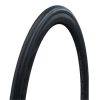 Pneu Route 700 X 25 Schwalbe One Plus Noir Renfort Raceguard Tringle Rigide (25-622)